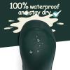 imageK KomForme Kids Rain Boots Waterproof Rubber Matte Boots with Easyon HandlesDark Green