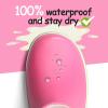 imageK KomForme Kids Rain Boots Waterproof Rubber Matte Boots with Easyon HandlesPink