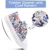 imageK KomForme Sneakers for Boys and GirlsToddler Kids Soft Walking ShoesAflower