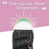 imageK KomForme Sneakers for Boys and GirlsToddler Kids Soft Walking ShoesBlack