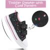 imageK KomForme Sneakers for Boys and GirlsToddler Kids Soft Walking ShoesBlack