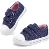 imageK KomForme Sneakers for Boys and GirlsToddler Kids Soft Walking ShoesBlue Pots