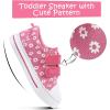 imageK KomForme Sneakers for Boys and GirlsToddler Kids Soft Walking ShoesPink Flower