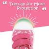 imageK KomForme Sneakers for Boys and GirlsToddler Kids Soft Walking ShoesPink Flower