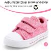imageK KomForme Sneakers for Boys and GirlsToddler Kids Soft Walking ShoesPink Glitter
