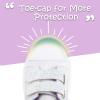 imageK KomForme Sneakers for Boys and GirlsToddler Kids Soft Walking ShoesWhite Glitter