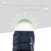 imageK KomForme Toddler Boys ampamp Girls Shoes Kids Canvas Sneakers with Cartoon Dual Hook and LoopsNavy