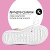 imageK KomForme Toddler Boys ampamp Girls Shoes Kids Canvas Sneakers with Cartoon Dual Hook and LoopsPink Sequin