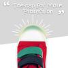 imageK KomForme Toddler Boys ampamp Girls Shoes Kids Canvas Sneakers with Cartoon Dual Hook and LoopsRed