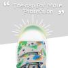 imageK KomForme Toddler Boys ampamp Girls Shoes Kids Canvas Sneakers with Cartoon Dual Hook and LoopsStegosaurus Dinosaur