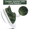 imageK KomForme Toddler Boys ampamp Girls Shoes Kids Canvas Sneakers with Cartoon Dual Hook and LoopsTyrannosaurus Dinosaur