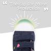 imageK KomForme Toddler Sneakers for Boys and Girls Dual Hook and Loops Sneakers Baby Canvas ShoesDenim Blue