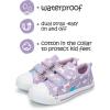 imageK KomForme Toddler Sneakers for Boys and Girls Dual Hook and Loops Sneakers Baby Canvas ShoesPurple Unicorn