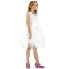 imageK KomForme Girls Dress Shoes Mary Jane Glitter 15 in Low Heel Wedding Party Princess Shoes for ToddlerLittleBig KidsPurple
