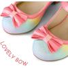 imageK KomForme Girls Dress Shoes Mary Jane Glitter 15 in Low Heel Wedding Party Princess Shoes for ToddlerLittleBig KidsRainbow