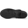 imageK KomForme Mary Jane Shoes with Low Heel Rhinestones Princess Flats Dress Pump Shoes for Little KidBig KidBlack Glitter