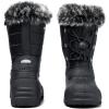 imageK KomForme Boys ampamp Girls Snow Boots Insulated Fur Lined Warm AntiSlip Waterproof Winter Boot ToddlerLittle KidBig KidBlack