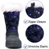 imageK KomForme Boys ampamp Girls Snow Boots Insulated Fur Lined Warm AntiSlip Waterproof Winter Boot ToddlerLittle KidBig KidDark Purple