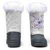 imageK KomForme Boys ampamp Girls Snow Boots Insulated Fur Lined Warm AntiSlip Waterproof Winter Boot ToddlerLittle KidBig KidGrey