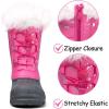 imageK KomForme Boys ampamp Girls Snow Boots Insulated Fur Lined Warm AntiSlip Waterproof Winter Boot ToddlerLittle KidBig KidPink