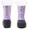 imageK KomForme Boys ampamp Girls Snow Boots Insulated Fur Lined Warm AntiSlip Waterproof Winter Boot ToddlerLittle KidBig KidPurple Brilliant