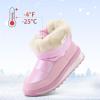 imageK KomForme Kids Snow Boots for Boys Girls Toddler Winter Outdoor Boots Waterproof with Fur Lined ToddlerLittle KidBig KidPearl Pink