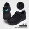 imageRUNSIDE Kids Shoes Boys Girls Sneakers Lightweight Athletic WalkingRunning Tennis ShoesToddlerLittle KidBig KidAblack