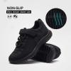 imageRUNSIDE Kids Shoes Boys Girls Sneakers Lightweight Athletic WalkingRunning Tennis ShoesToddlerLittle KidBig KidAblack