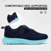 imageRUNSIDE Kids Shoes Boys Girls Sneakers Lightweight Athletic WalkingRunning Tennis ShoesToddlerLittle KidBig KidBnavy