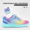 imageRUNSIDE Kids Shoes Boys Girls Sneakers Lightweight Athletic WalkingRunning Tennis ShoesToddlerLittle KidBig KidGradient Pink