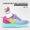 imageRUNSIDE Kids Shoes Boys Girls Sneakers Lightweight Athletic WalkingRunning Tennis ShoesToddlerLittle KidBig KidGradient Purple