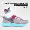 imageRUNSIDE Kids Shoes Boys Girls Sneakers Lightweight Athletic WalkingRunning Tennis ShoesToddlerLittle KidBig KidGrey