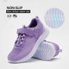imageRUNSIDE Kids Shoes Boys Girls Sneakers Lightweight Athletic WalkingRunning Tennis ShoesToddlerLittle KidBig KidPurple