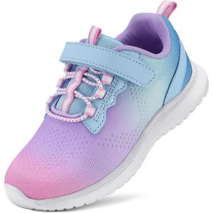imageRUNSIDE Kids Shoes Boys Girls Sneakers Lightweight Athletic WalkingRunning Tennis ShoesToddlerLittle KidBig KidGradient Blue