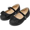 imageK KomForme Girls Ballet Flats NonSlip Soft Mary Jane Walking Party Dress Shoes for ToddlerLittle KidBig KidBlack Glitter