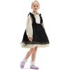 imageK KomForme Girls Ballet Flats NonSlip Soft Mary Jane Walking Party Dress Shoes for ToddlerLittle KidBig KidPurple Glitter