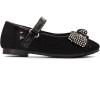 imageK KomForme Girls Ballet Flats NonSlip Soft Mary Jane Walking Party Dress Shoes for ToddlerLittle KidBig KidSilk Black