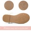 imageK KomForme Girls Ballet Flats NonSlip Soft Mary Jane Walking Party Dress Shoes for ToddlerLittle KidBig KidWhite Flower