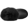 imageK KomForme Girls Snow Boots Warm Fur Lined Glitter Strap Winter Shoes Lightweight with HookandloopToddlerLittle KidsBig KidsBlack