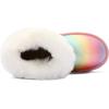 imageK KomForme Girls Snow Boots Warm Fur Lined Glitter Strap Winter Shoes Lightweight with HookandloopToddlerLittle KidsBig KidsNew Rainbow