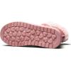 imageK KomForme Girls Snow Boots Warm Fur Lined Glitter Strap Winter Shoes Lightweight with HookandloopToddlerLittle KidsBig KidsPink