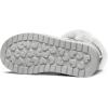 imageK KomForme Girls Snow Boots Warm Fur Lined Glitter Strap Winter Shoes Lightweight with HookandloopToddlerLittle KidsBig KidsSilver