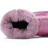 imageK KomForme Girls Winter Boots Sparkle Sequins Warm Snow Shoes Fur Lined Lightweight Comfy ToddlerLittle KidsBig KidsLight Purple