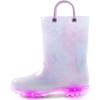 imageK KomForme Kids Waterproof Light up Rain Boots