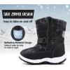 imageK KomForme Boys Girls Snow Boots Waterproof Winter Outdoor BootsToddlerLittle KidBig KidCamouflage