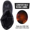 imageK KomForme Boys Girls Snow Boots Waterproof Winter Outdoor BootsToddlerLittle KidBig KidCamouflage