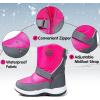 imageK KomForme Boys Girls Snow Boots Waterproof Winter Outdoor BootsToddlerLittle KidBig KidPink