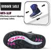 imageK KomForme Boys Girls Snow Boots Waterproof Winter Outdoor BootsToddlerLittle KidBig KidStar