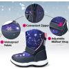 imageK KomForme Boys Girls Snow Boots Waterproof Winter Outdoor BootsToddlerLittle KidBig KidStar