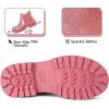 imageK KomForme Girls Glitter Ankle Boots Side Zipper Chelsea Booties Lug Sole ToddlerLittle KidsBig KidsPink